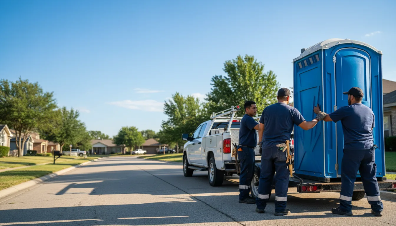Portable Toilet Rental in Anthony, KS near me